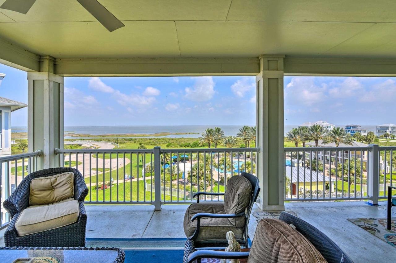 Pointe West Family Retreat Balcony And Ocean Views! Διαμέρισμα Γκάλβεστον Εξωτερικό φωτογραφία
